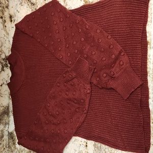 Cece Burgundy sweater